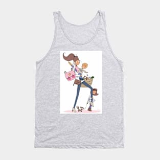 Funny moments with kids Tank Top